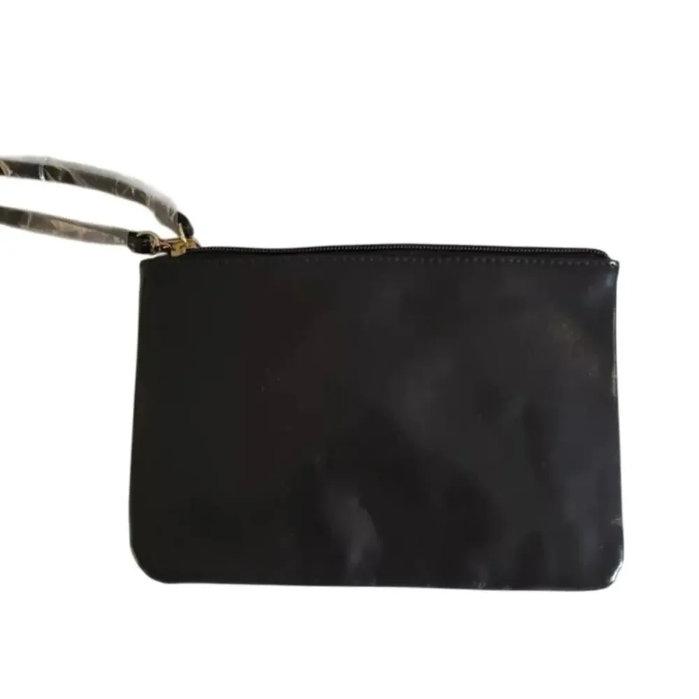 NWOT: Victoria’s Secret Sequin Wristlet Clutch Purse Travel Make Up Bag 6x9 (T)‎ - Picture 4 of 5